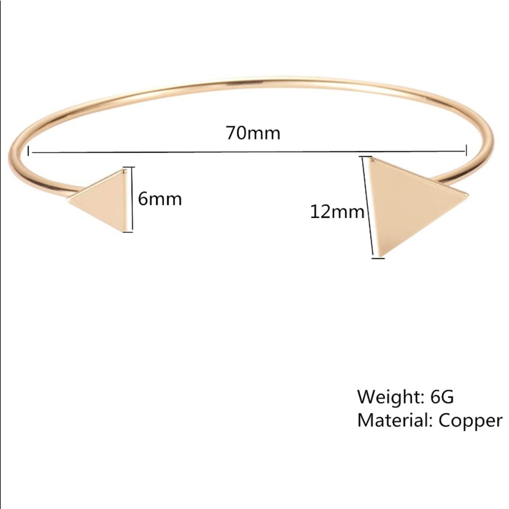 New! Set Of 6 Stackable Cuff & Bangle Bracelets - image 6